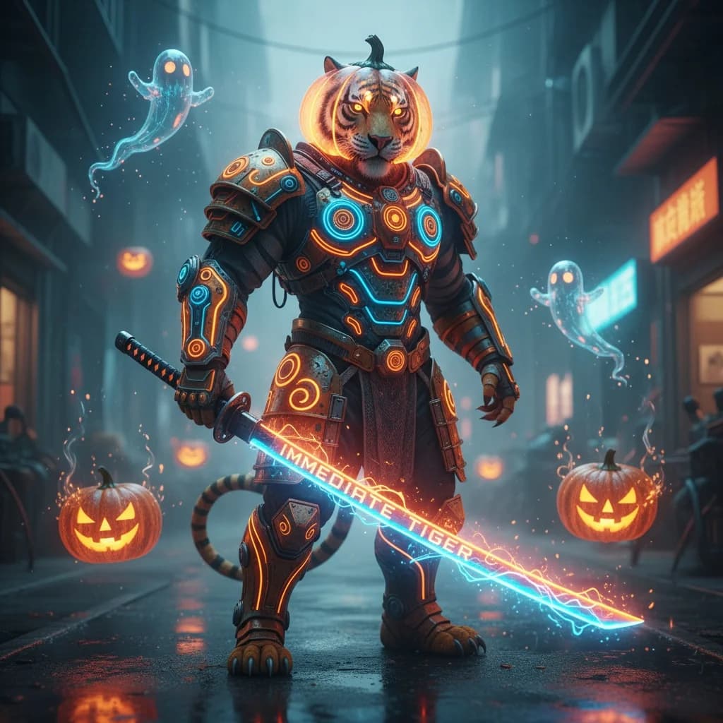 3D Modeling & Virtual Experiences - Tiger Samurai