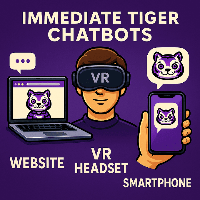 Immediate Tiger AI - Supported platforms and channels for ticketing chatbots